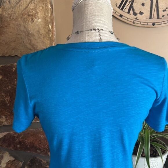 NEXT Level Apparel Women’s Blue Sunday Funday Tee Size Small - Picture 7 of 10